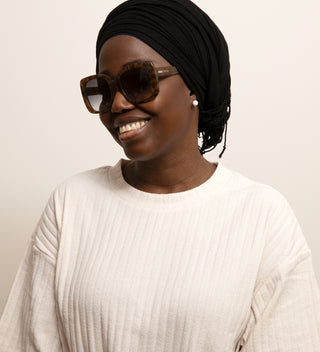 Mio Brown Marble Sunglasses