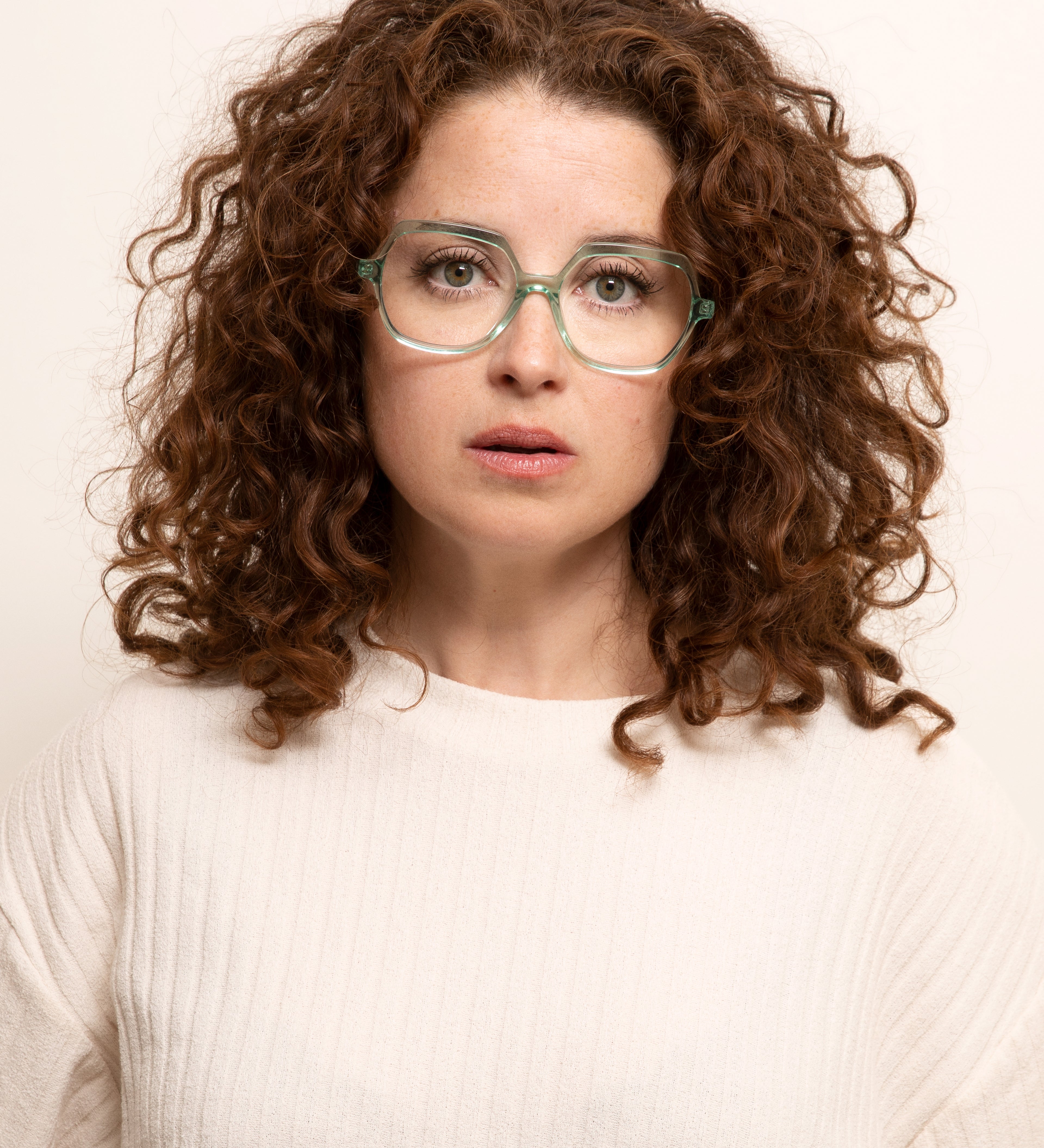 Andrea Bright Green Blue Light