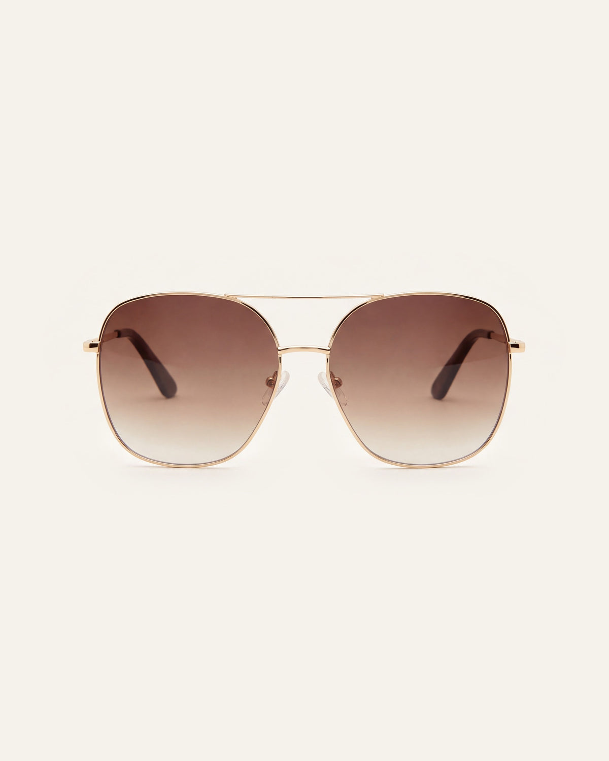 Ella Gold Sunglasses, front