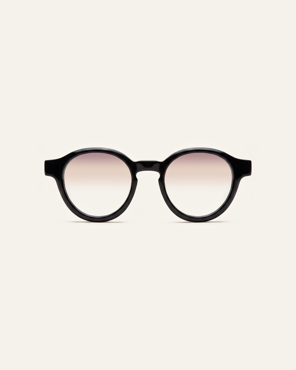 Nora in black, front, Heather lenses