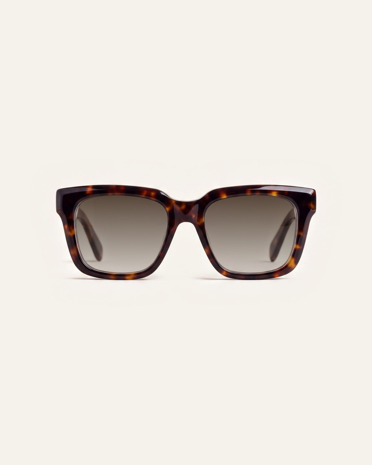 Therese in tortoiseshell, front, Sun lenses