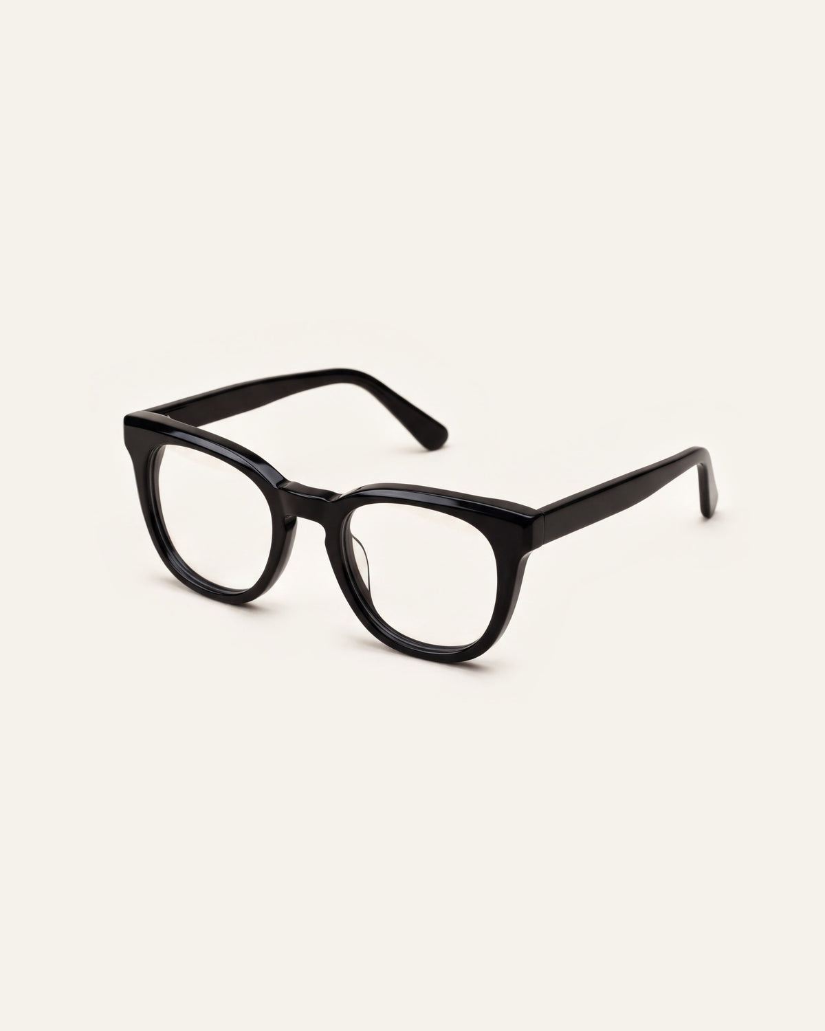 Zoey in black, three-quarter view