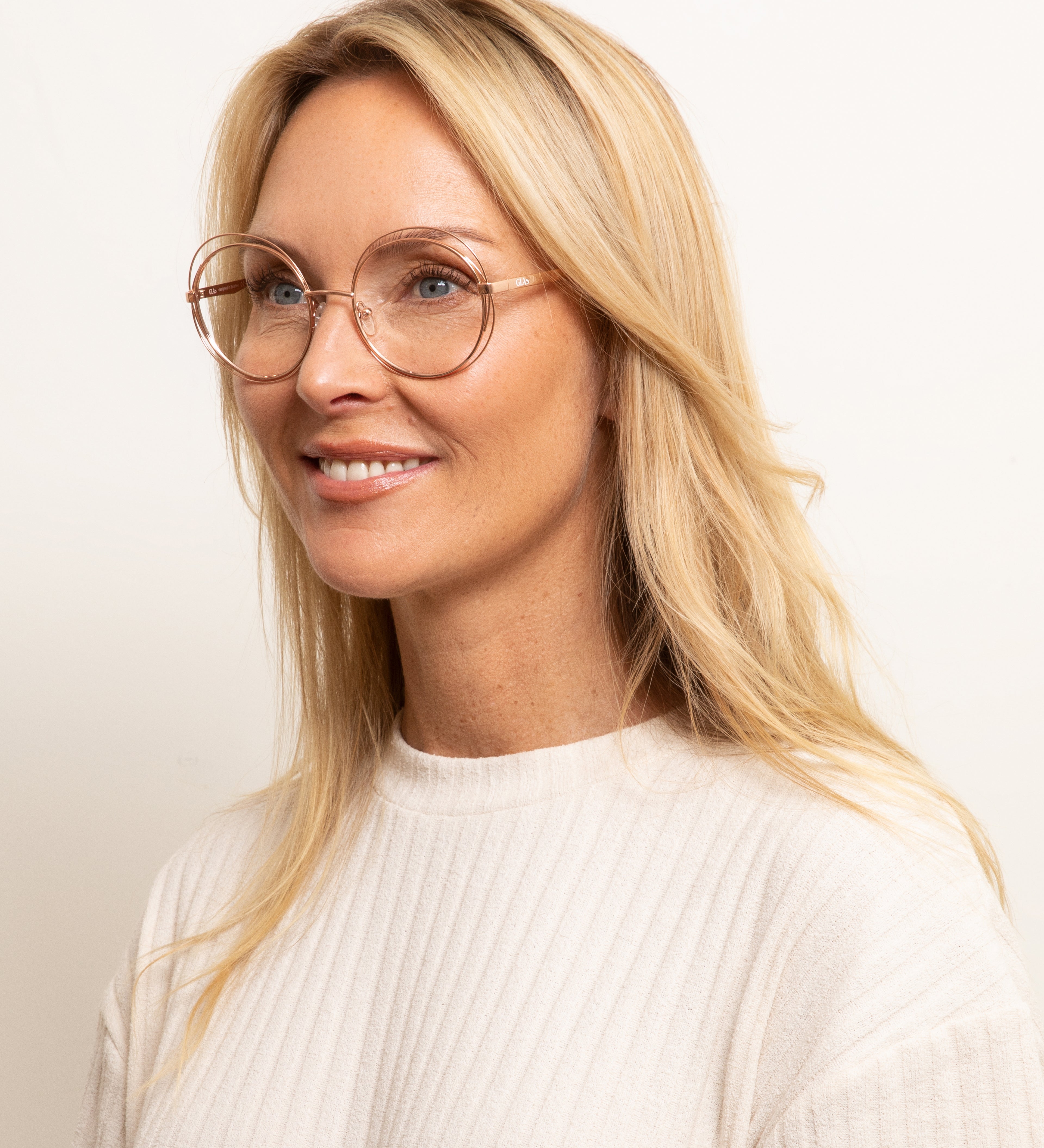 Grace Tripple Frame Blue Light