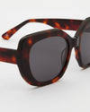Jessica Turtle Brown Sunglasses