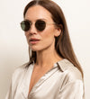 Lucy Classic Gold Sunglasses