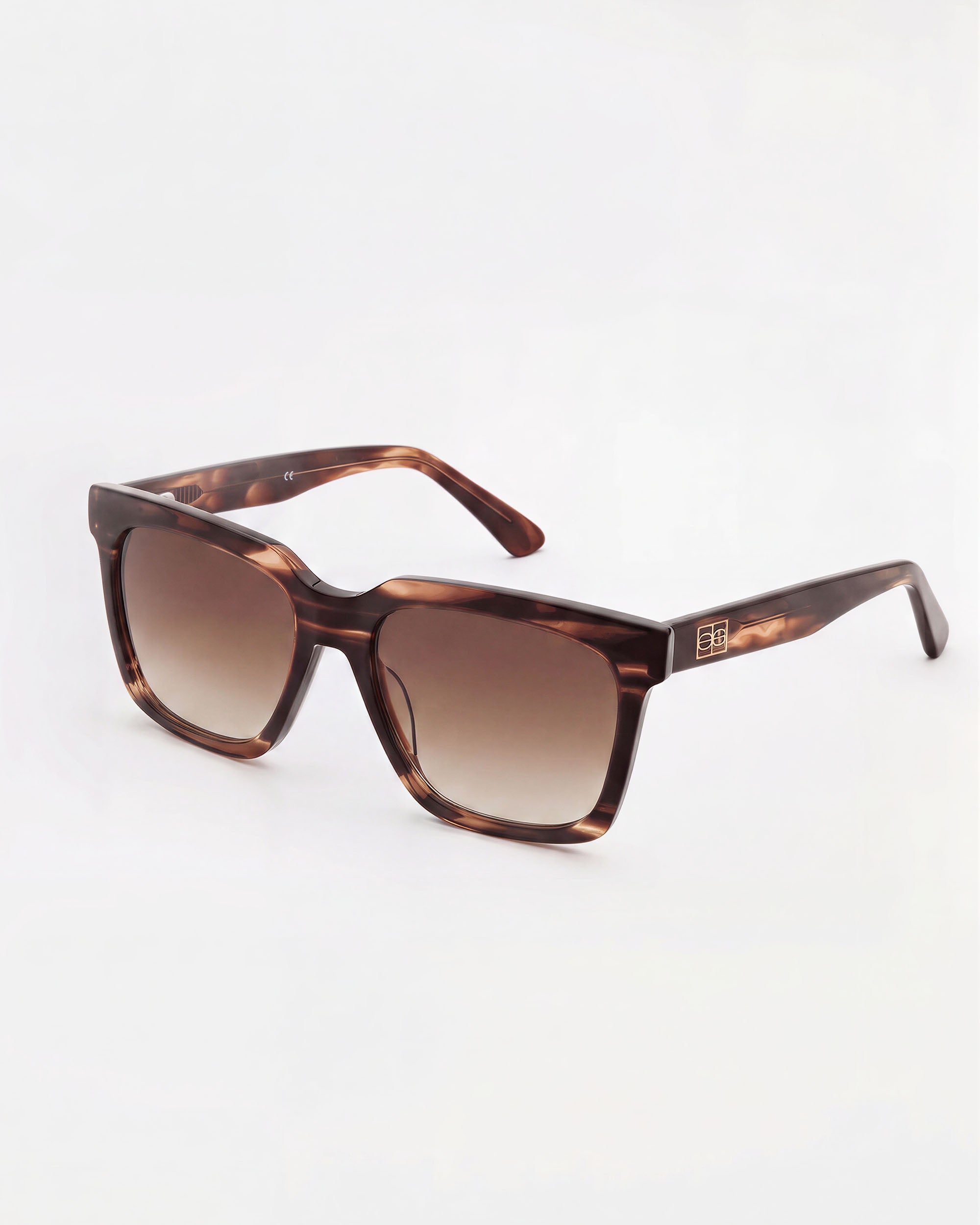 Therese Dark Brown Sunglasses